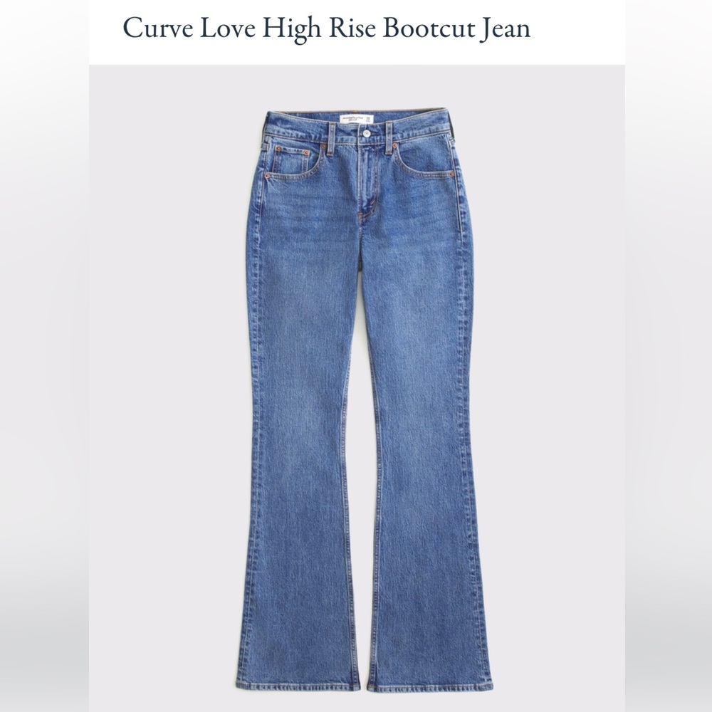 Abercrombie & Fitch Blue Flare Jeans